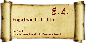 Engelhardt Lilla névjegykártya